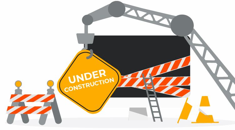 under construction